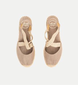 Saba-l Linen High-wedge Espadrille