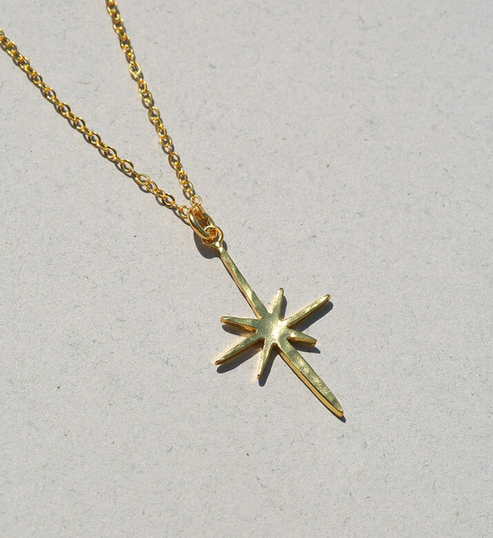 Ottoman Hands Necklace Northern Star, Packshot View Ottoman Hands Necklace Northern Star, Packshot View