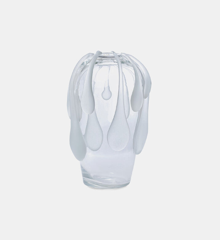 Gileno Crystal Frosted Vase, Packshot View