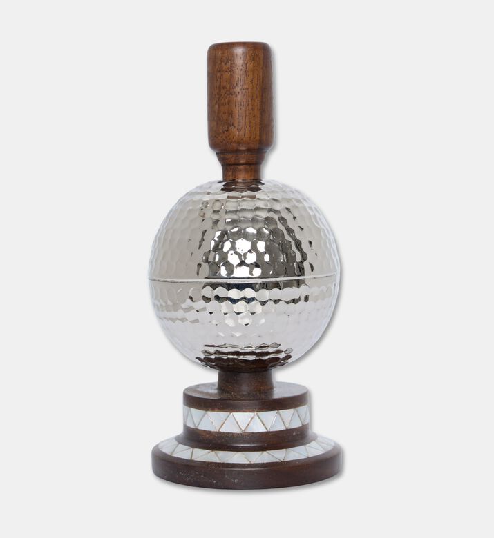 Darmisak Charm Spirit Sphere Taper Candle Holder, Packshot View