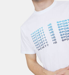 تيشيرت رياضي قطن بشعار متلاشي