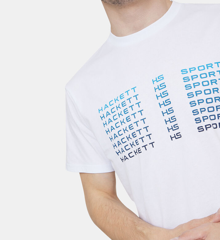 تيشيرت رياضي قطن بشعار متلاشي