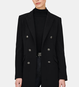 Double-breasted Fitted Jacket Double-breasted Fitted Jacket