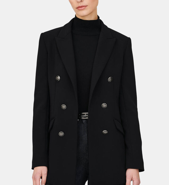 Double-breasted Fitted Jacket Double-breasted Fitted Jacket