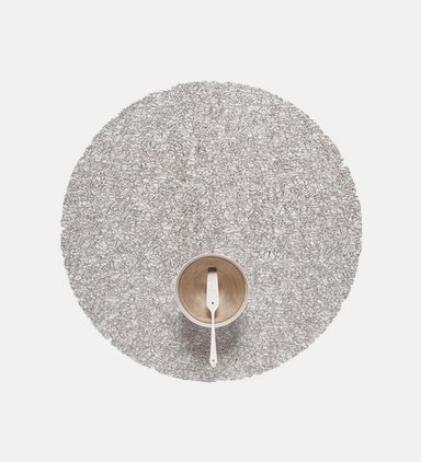 Metallic Lace Round Placemat