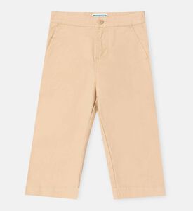 بنطال تويل بخصر قابل للتعديل