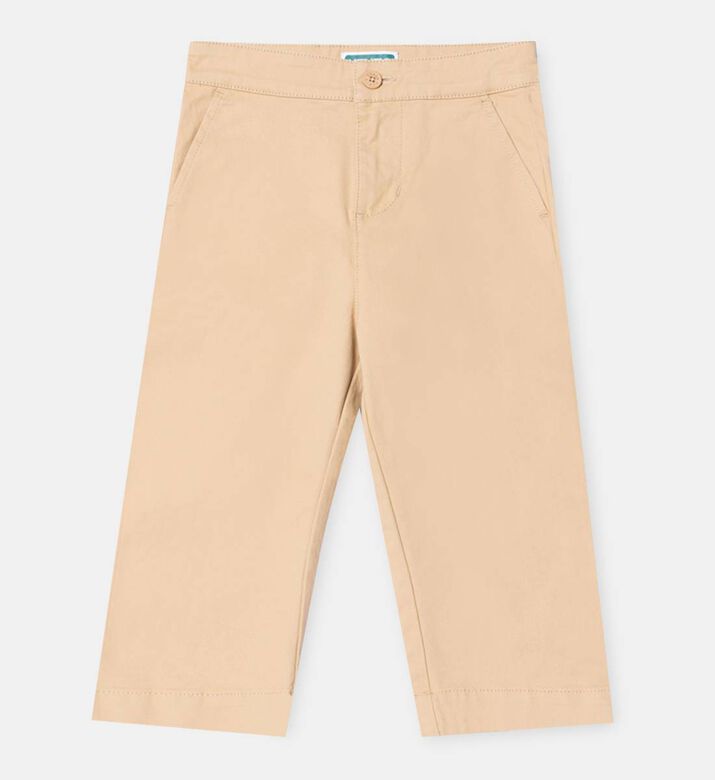 Adjustable Waist Twill Trousers