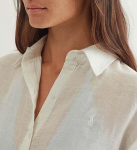 Linen Blend Beach Shirt