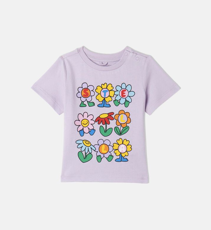 Smiling Flower Short-sleeve T-shirt