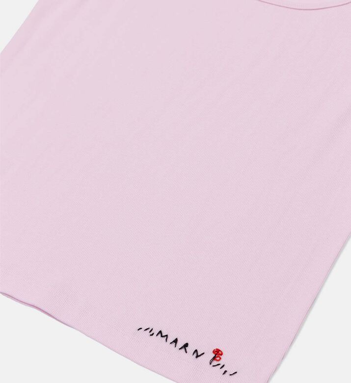 Logo-embroidered Tank Top