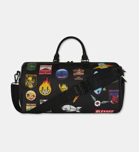 Sprayground All-over Patches Design Duffle Bag, Packshot View