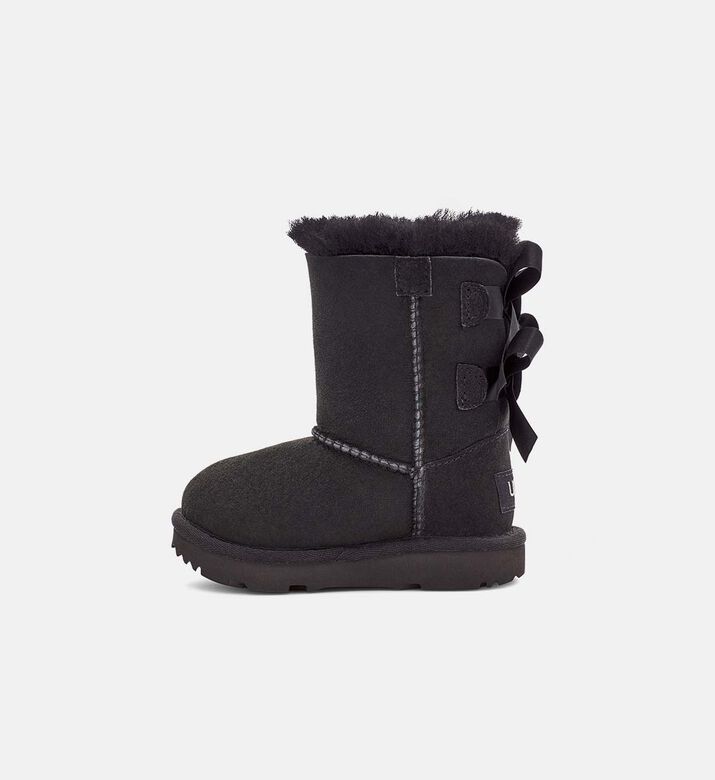 Ribbon-detail Mid-calf Boots