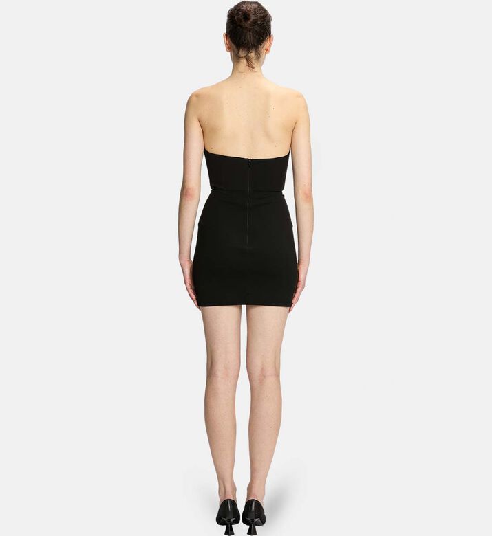 Heart-cup Fitted Mini Dress Heart-cup Fitted Mini Dress