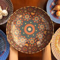 Berythe Melamine Round Bowl