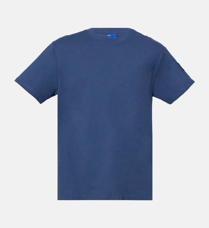 Silicone Logo-patch Short-sleeve T-shirt