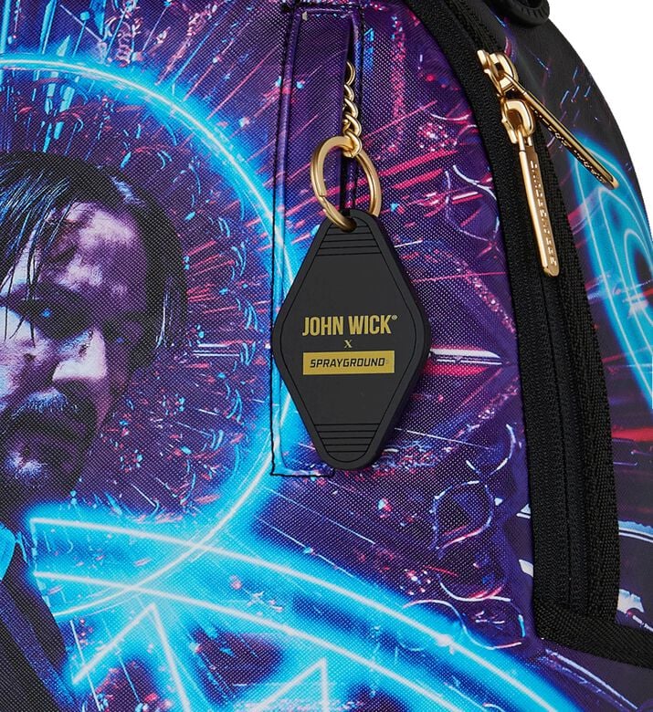 Sprayground John Wick Neon Design Backpack, Packshot View