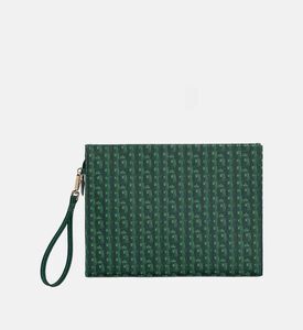 حقيبة كلاتش كادي جلد نباتي بسحّاب