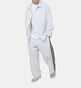 تيشيرت أساسي قطن بشعار على الصدر