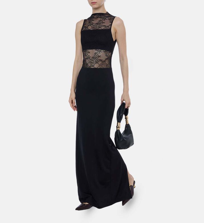 Floral Sleeveless Maxi Dress