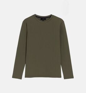 Vince Terrapin Crewneck Long-sleeve Sweater, Green, Xl, Packshot View