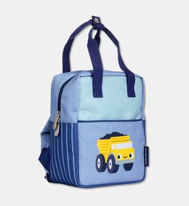 A Little Lovely Company Square Backpack - Dump Truck, Packshot View