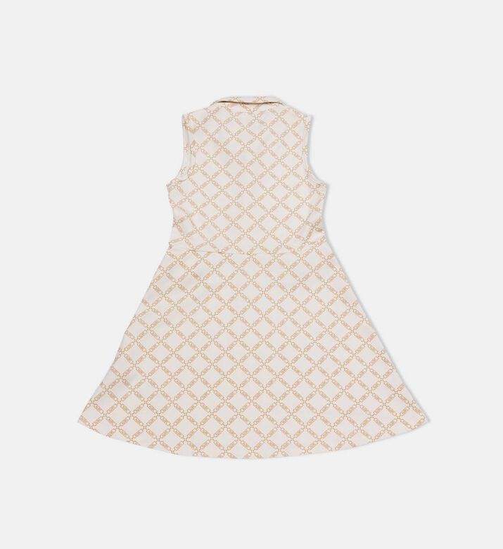 All-over Logo-print Sleeveless Dress