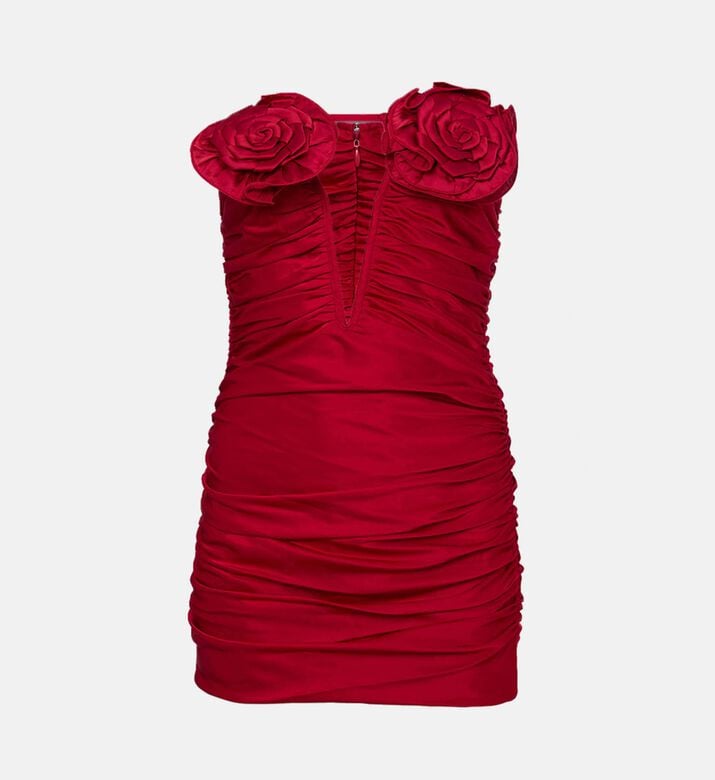 JW PEI Floral-applique Sleeveless Mini Dress, Packshot View