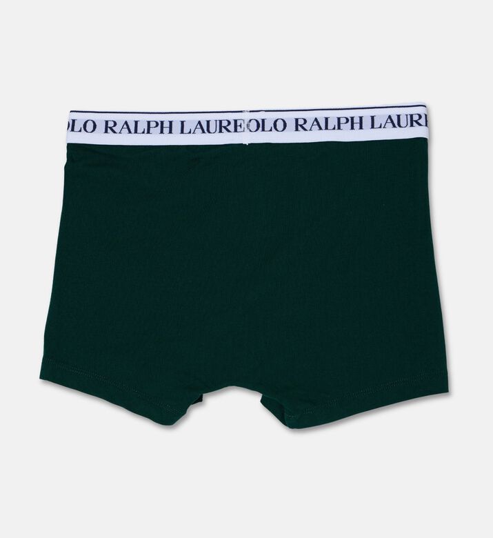 Ralph Lauren Logo-waistband 3-pack Boxer Briefs Set, Packshot View