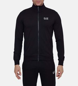 سويت شيرت قطن بلوغو بسحاب