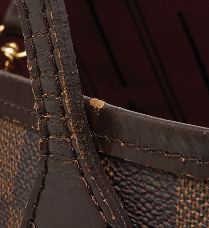 Louis Vuitton Preowned Louis Vuitton Damier Ebene Canvas Neverfull Bag, Packshot View