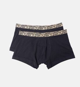 Logo Waistband 2-packs Boxers Set Logo Waistband 2-packs Boxers Set