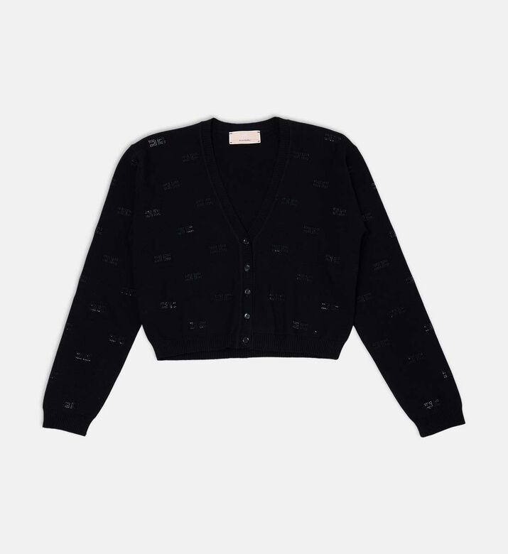Logo-embellished V-neck Sweater