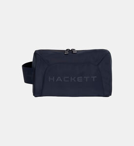 حقيبة مستحضرات رياضية بطبعة شعار بسحاب