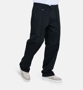 بنطال بتفاصيل حلقة معدنية