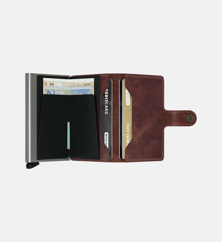 Vintage Leather Mini Wallet