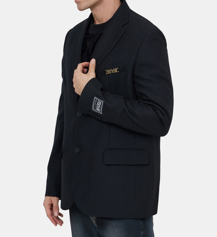 Logo-plaque Single-breasted Blazer