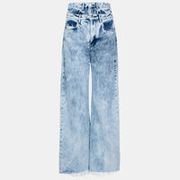 Double-waist Boyfriend Jeans