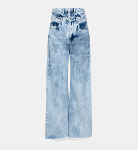 Double-waist Boyfriend Jeans