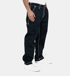 Baggy 5-pockets Denim Pants Baggy 5-pockets Denim Pants