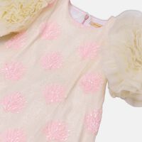 Seashell Sequin Tulle Dress