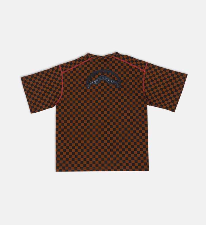 Take Over The Throne Checkered T-shirt
