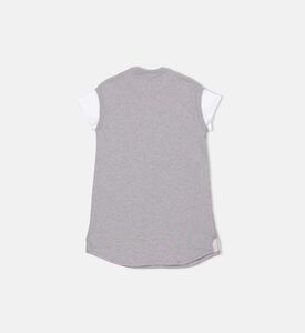 Logo Applique Dress Logo Applique Dress