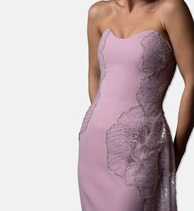 Jean Louis Sabaji Dress Crepe, Model View