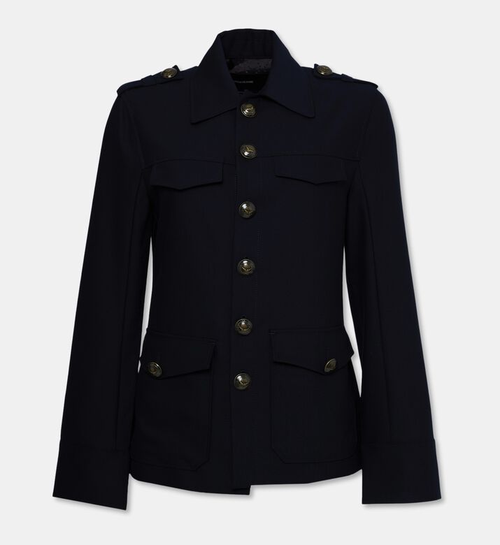 Zadig et Voltaire Veraman Military-style Blazer, Packshot View