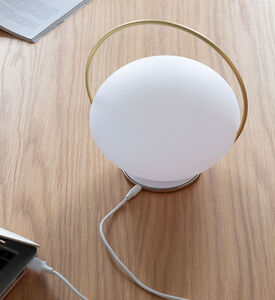 مصباح طاولة ألومنيوم لاسلكي من أوربت