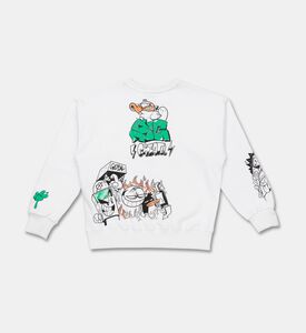 Sprayground Graphic Crewneck Sweatshirt, Packshot View