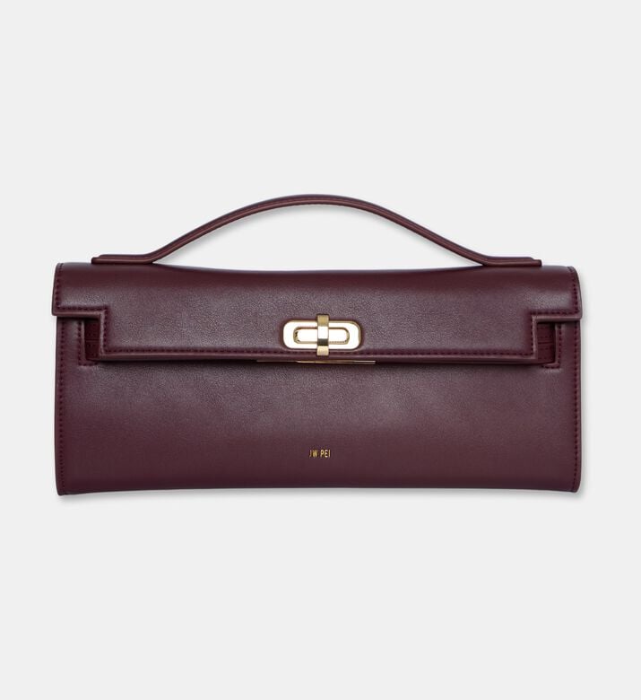 JW PEI Bria Leather Top Handle Bag, Burgundy, Packshot View