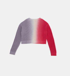 Multi-color Logo Knitted Sweater