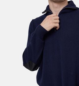 Half-zip High-neck Sweater Half-zip High-neck Sweater