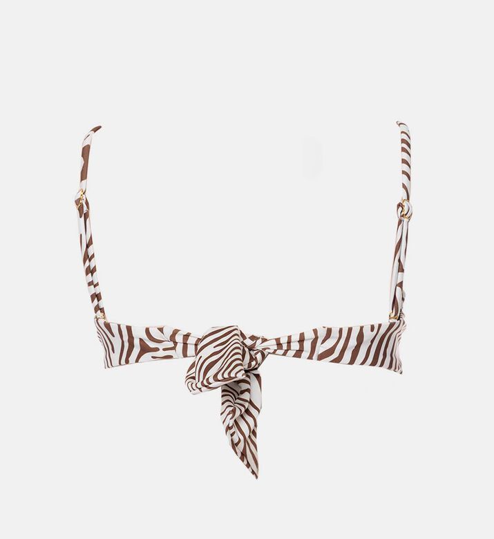 Palmacea Cut-out V-neck Bikini Top, Packshot View